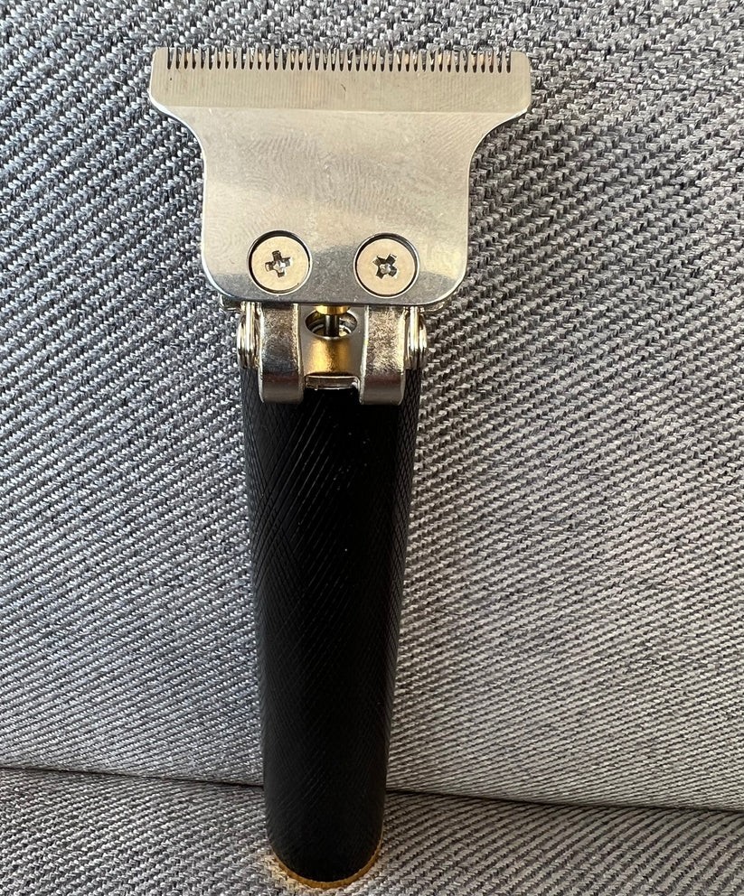 Vintage T9 Barbeador Black Gold Beard Hair Trimmer Cutter Machine