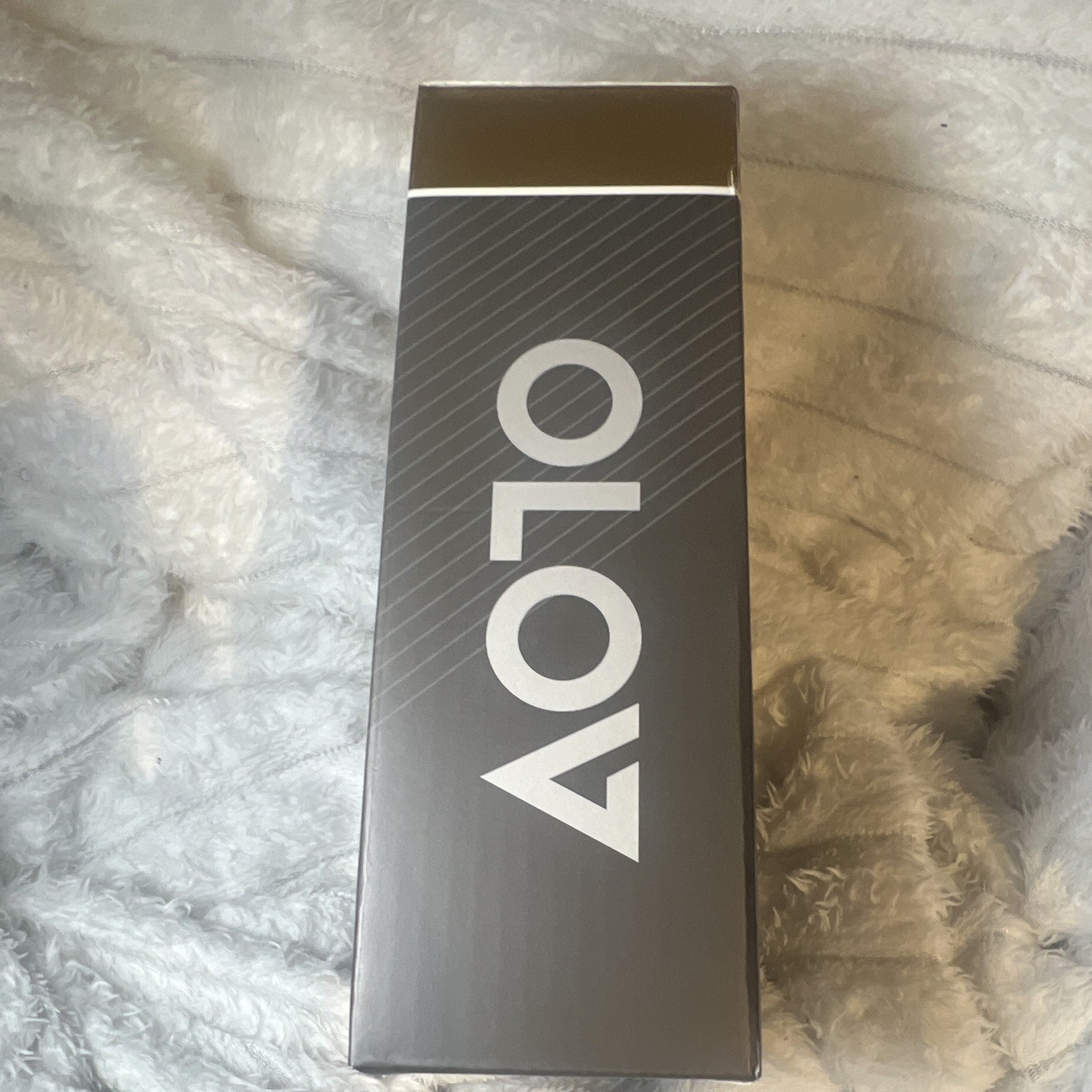 OLOV Nose Hair Trimmer YP-7032 Black/Gold Waterproof USB Charge 2 Heads #1-2