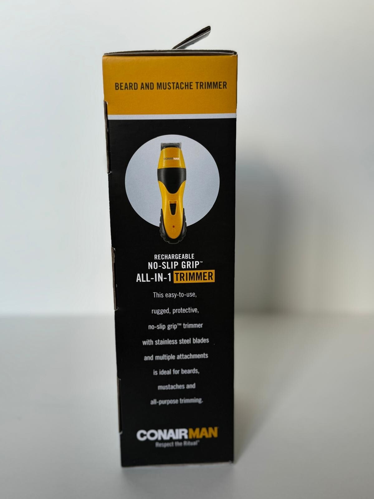 Conairman All-in-one (Beard+) Trimmer Rechargeable No-slip grip NEW