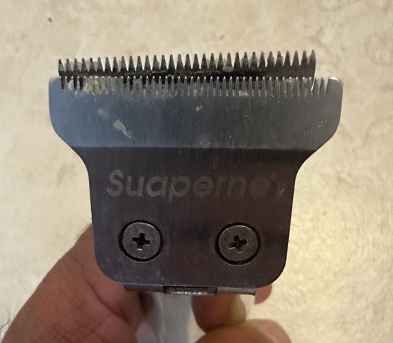SUAPERNE X7 Cordless Hair Trimmer T-Blade Clipper Barber Rechargeable Grooming