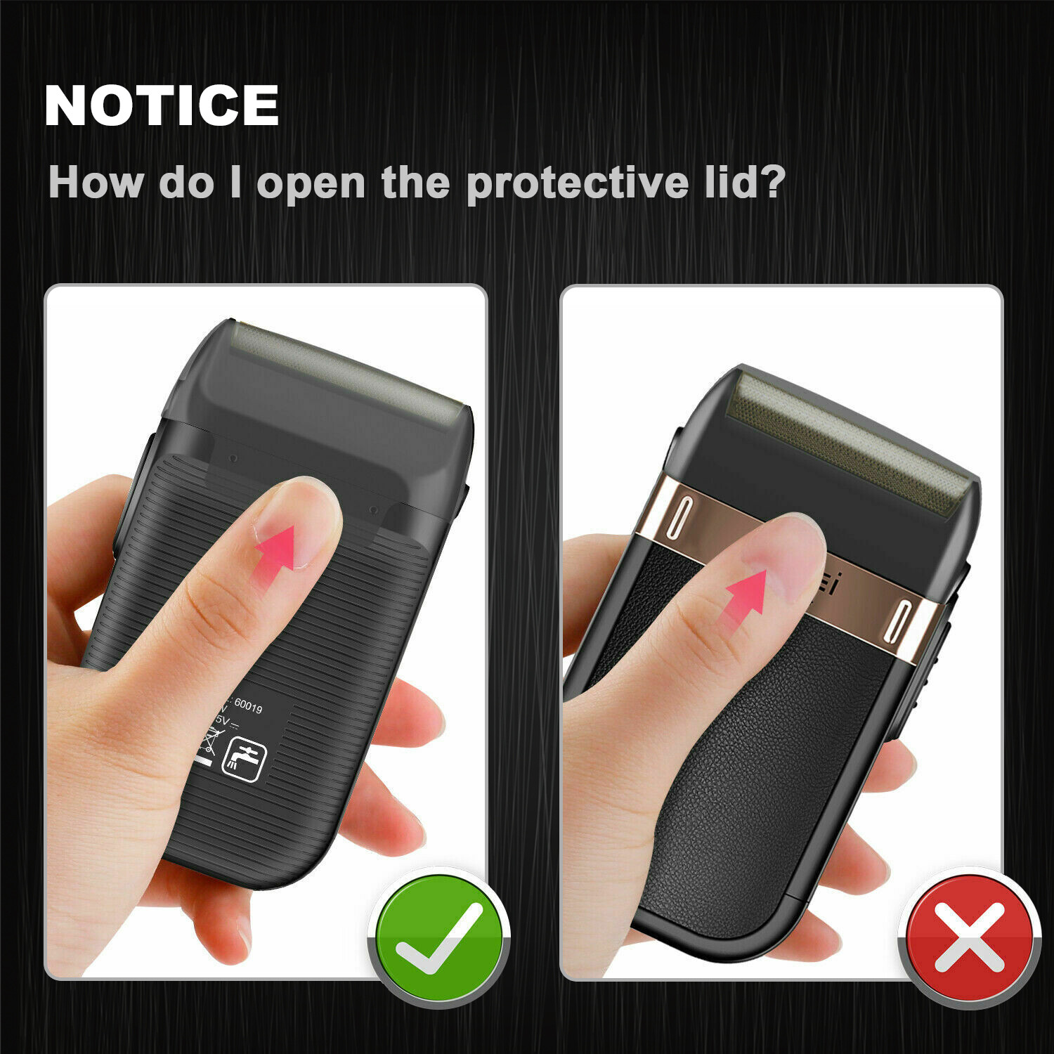 Men’s Electric Shaver Trimmer Razor Rechargeable Hair Beard Shaving Machine USB