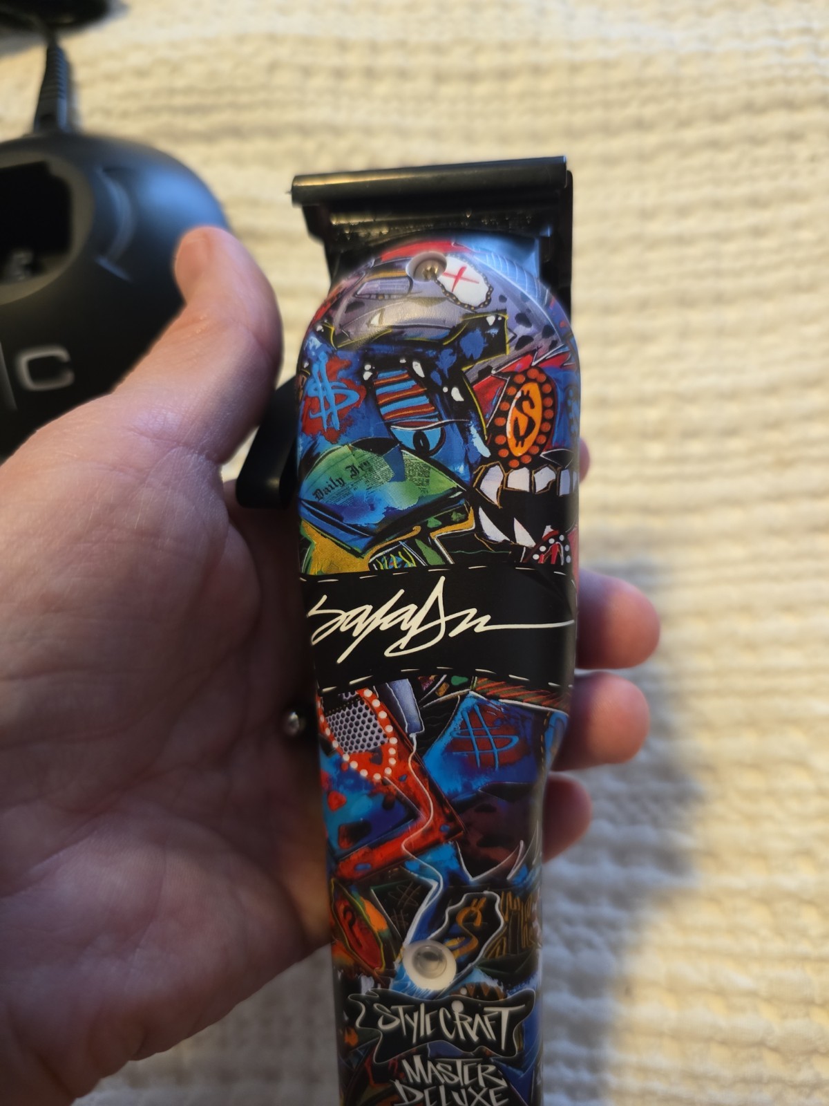 StyleCraft Rebel King Saladeen Limited Edition Clipper w/ Echo Blade (SC613M)