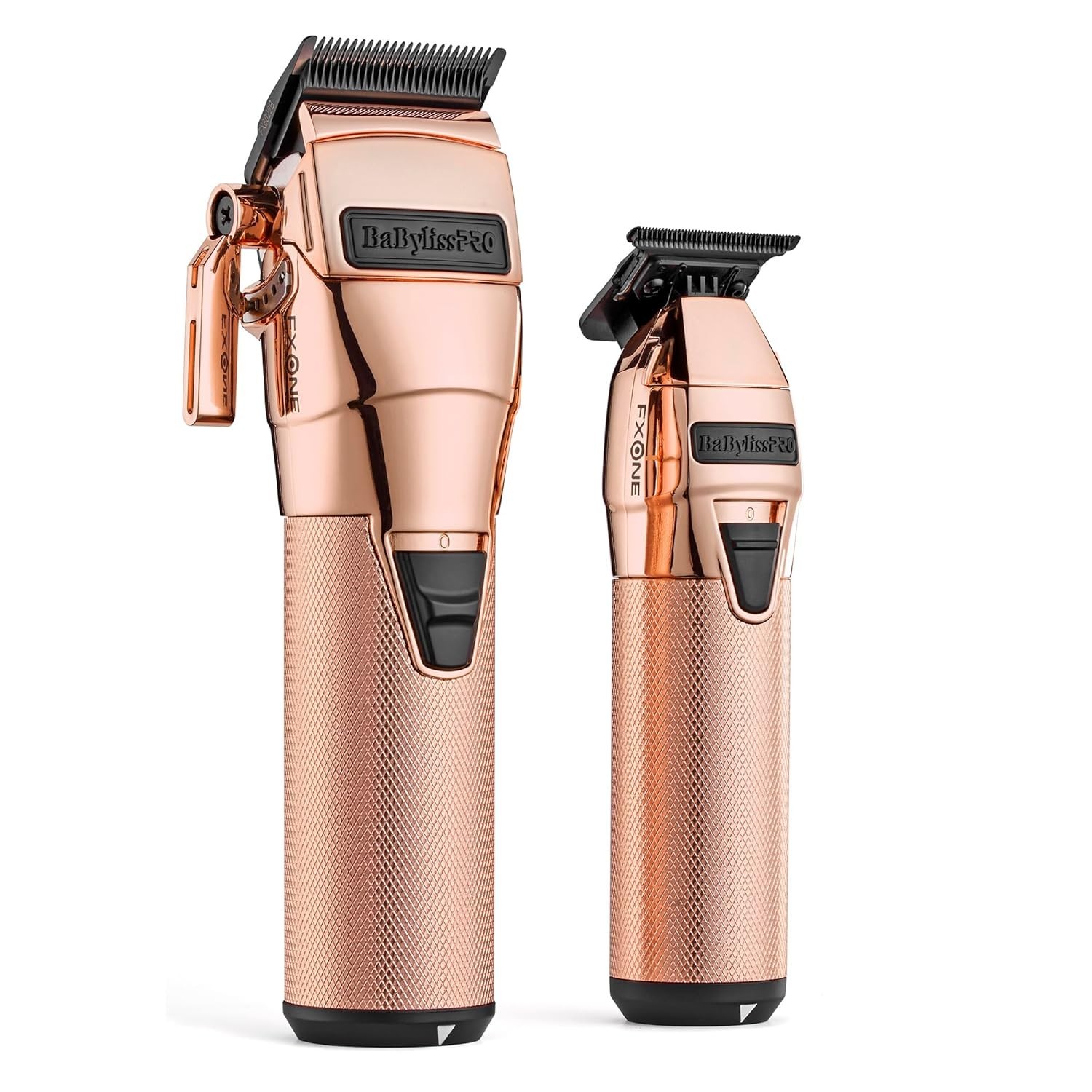 NEW BaByliss PRO Rose Gold FXONE Professional Clipper & Trimmer & Dual Battery