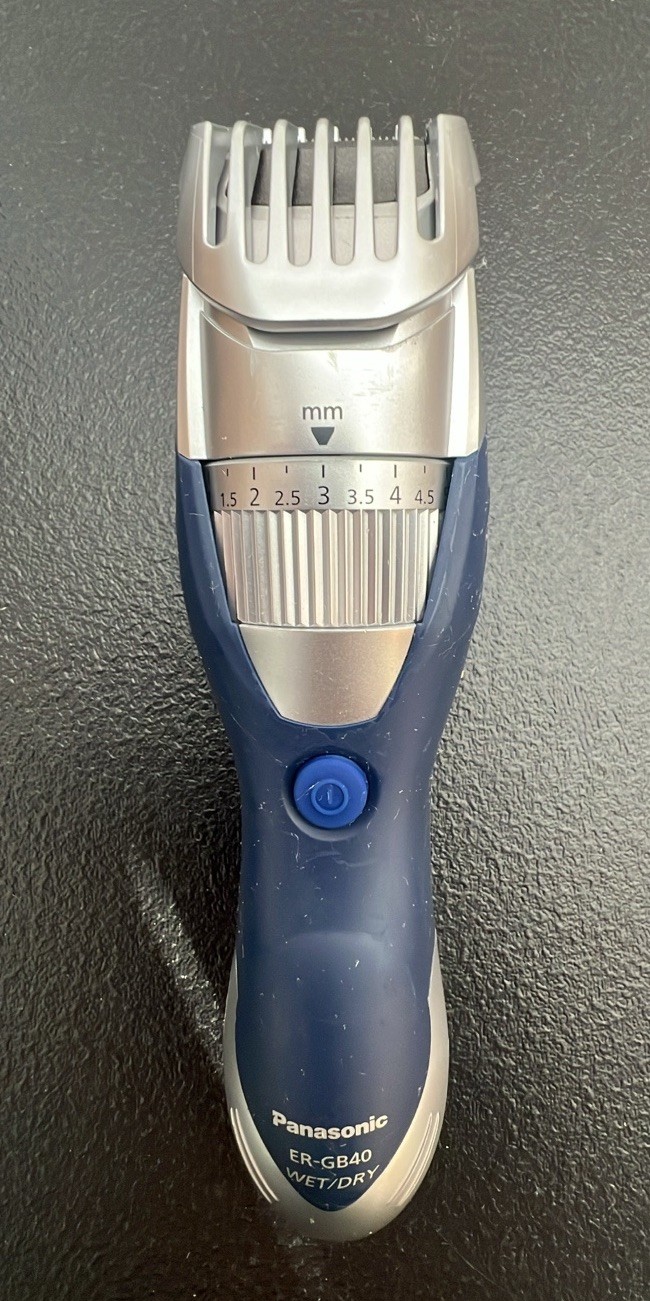 Blue/Silver Milano 19 Stage Beard Trimmer Very Good Used Condition