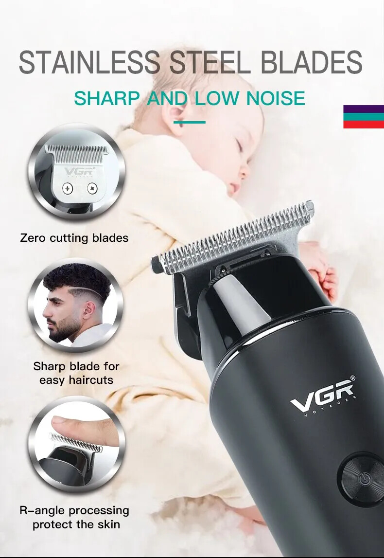 Hair Trimmer Electric Beard Shaver Clipper Machine Cordless Professional 20% OFF