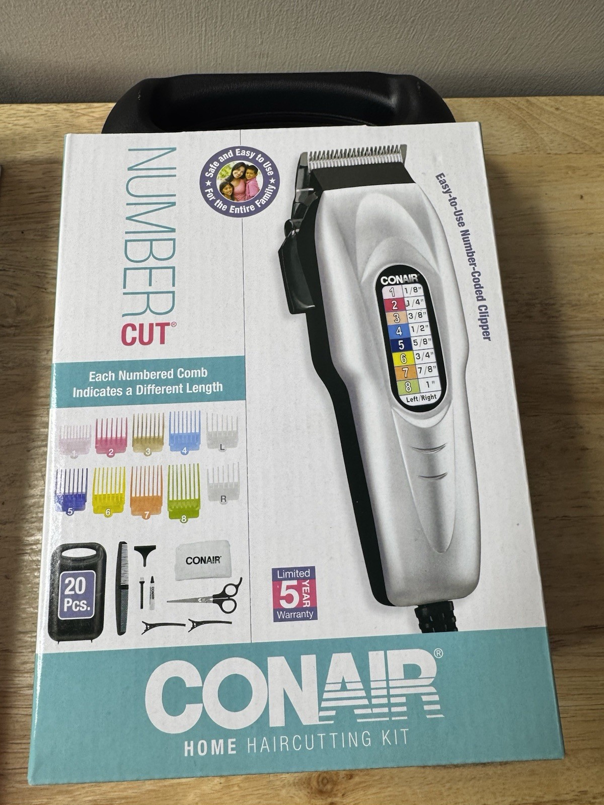 Con Air Number Cut Home Hair cutting Kit