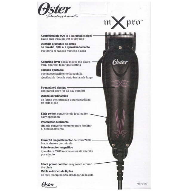 Oster MX Pro High Speed Adjustable Hair Clipper Cut Wet/Dry Blend Fade