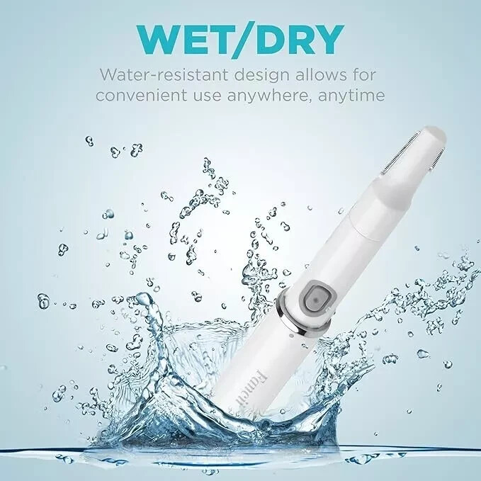 2 in 1 Rechargeable Eyebrow Ear Nose Beard Trimmer Set Hair Clipper Shaver USB