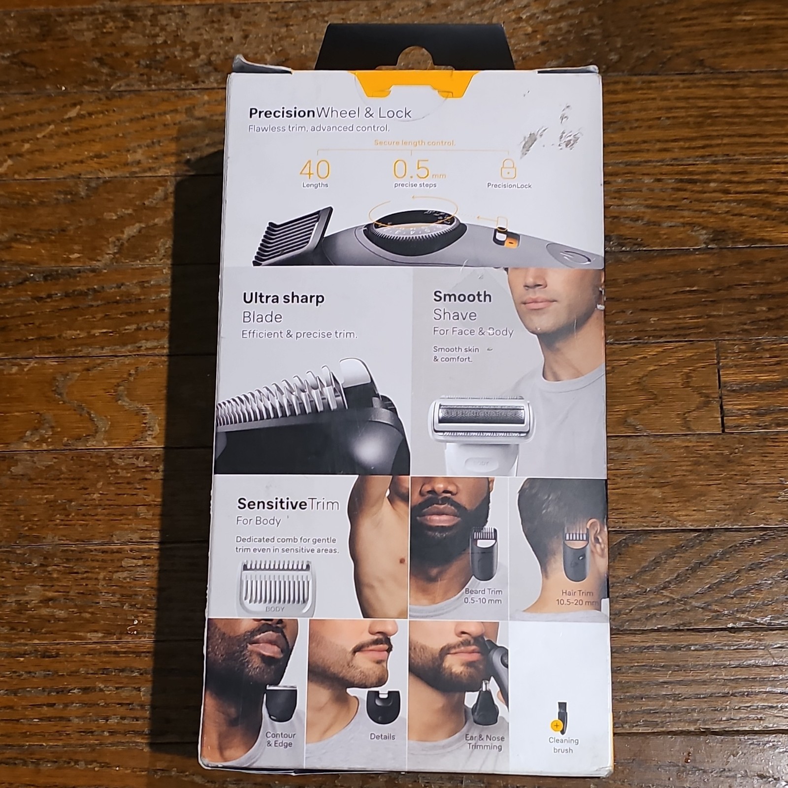 Braun AIO 5510 Series 5 All-in-One Trimmer Kit 40-in-1 Waterproof 0.5-20mm