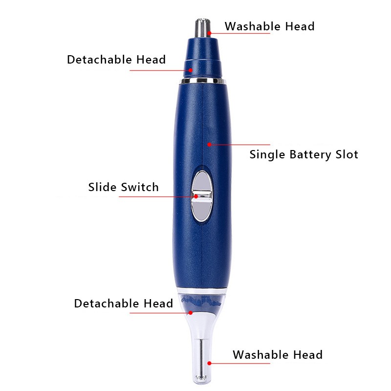 2026 NEW Nose Ear Face Neck Eyebrow Hair Mustache Beard Trimmer Shaver Clippers
