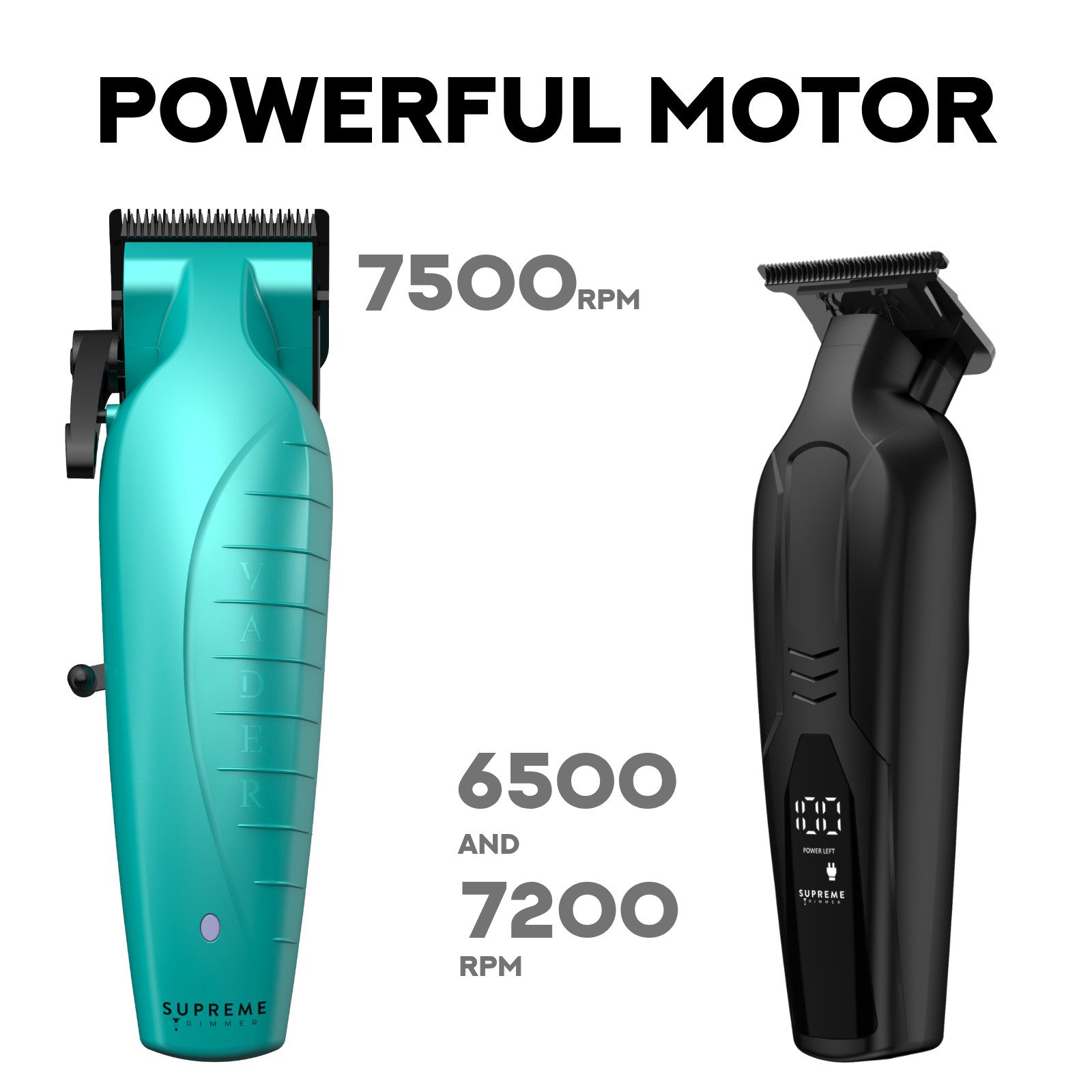 Supreme Trimmer 2-in-1 Vader Clipper & Lite Trimmer DLC Set | STC5098 & ST3700