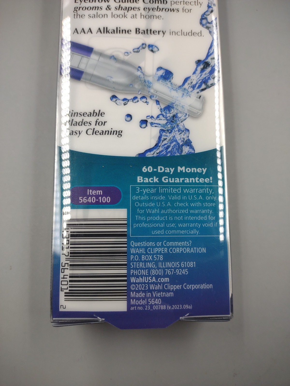 Wahl Clean & Confident Precision Detailer Trimmer ~ Purple ~ 5640-100