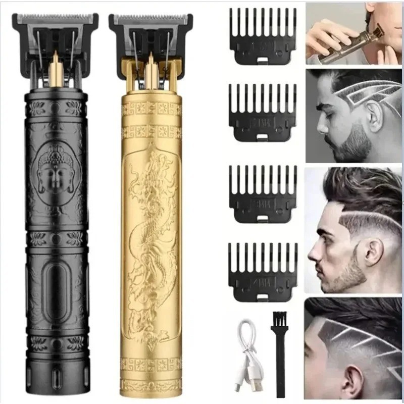 Professional Trimmer Hair Clippers Cutting Beard Cordless Barber Shaving Machine