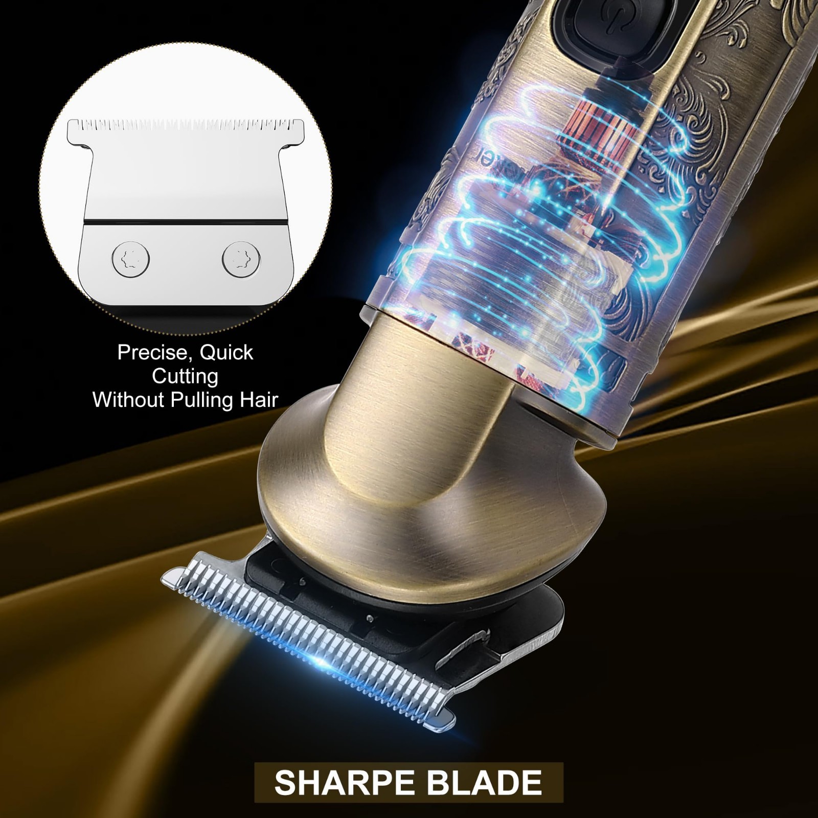 Waterproof Cordless Beard Trimmer & Foil Shaver All-in-One Grooming Kit