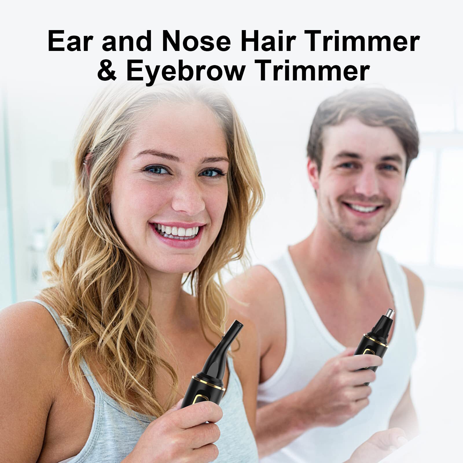 Nose Hair Trimmer for Men, 2024 Painless USB Rechargeable Nose Hair Trimmer, …