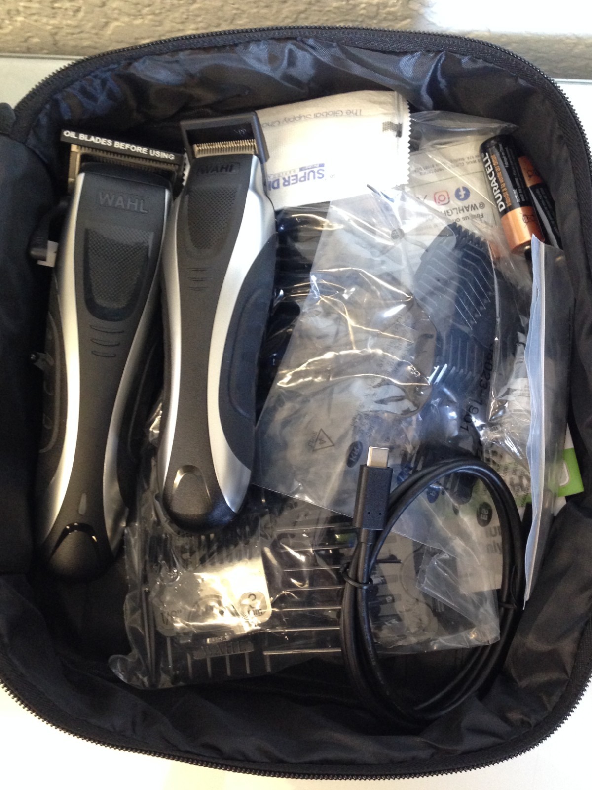 Wahl Home Products Li-Ion Max Rechargeable Cordless Clipper Haircutting Kit, NOB