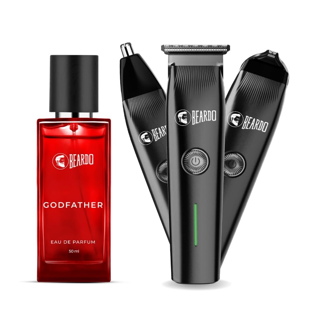 Beardo Ape-X Prime 3-in-1 Trimmer,BDECB759,Black