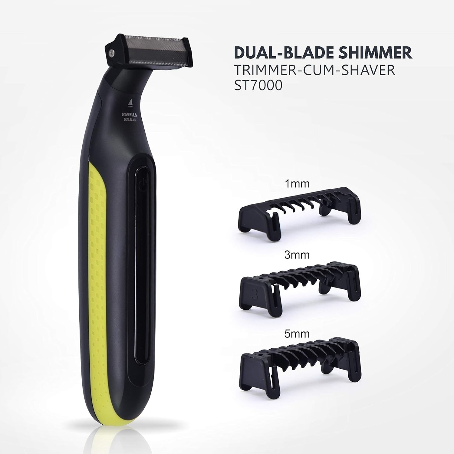 Havells UniBlade Shaver cum Trimmer, Rechargeable, Wet & Dry, 60 Min Runtime