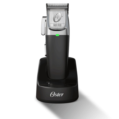 Oster Professional Cordless Fast Feed Hair Clippers 8 Piece Guide Set & Oil 4 oz