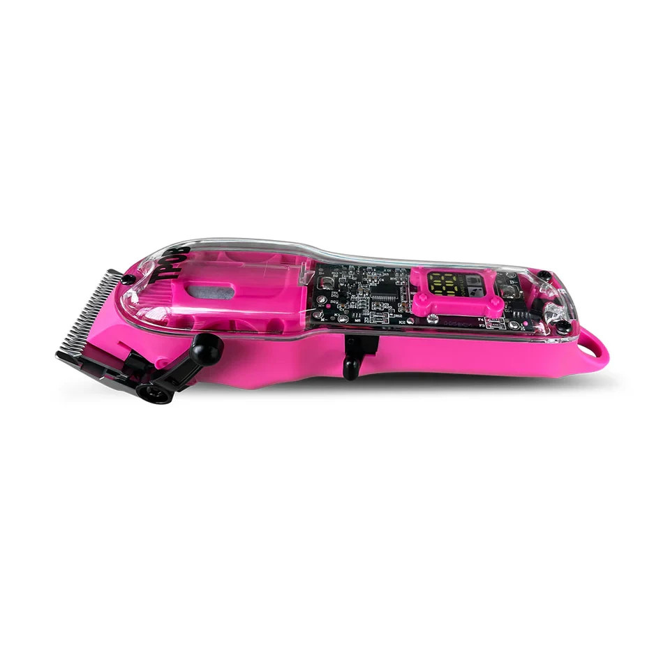 TPOB Slime 2 Pink Candy Edition Barber Hair Clippers 440C Titanium Taper £69.99