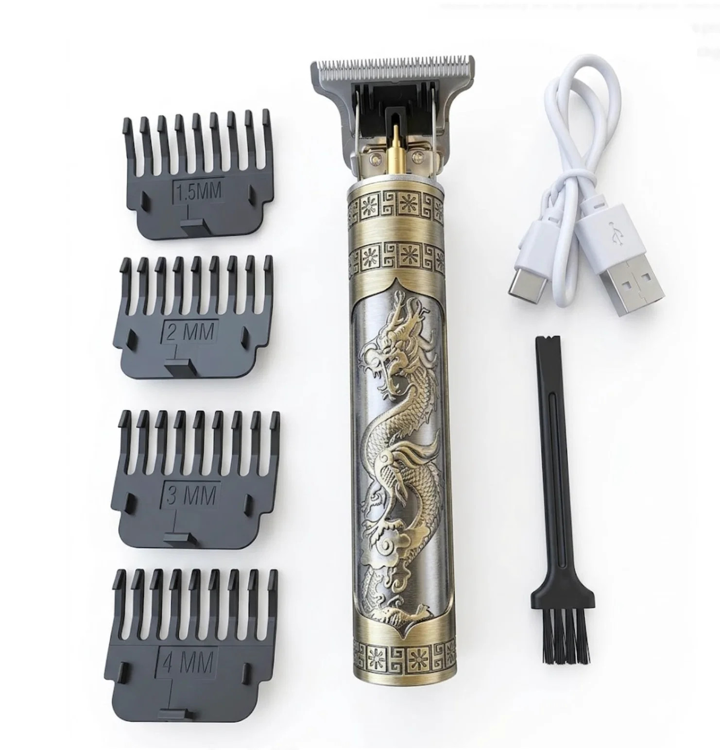 Vintage T9 Barbeador Dragon Beard Hair Trimmer Cutter Machine Men Pack of 2