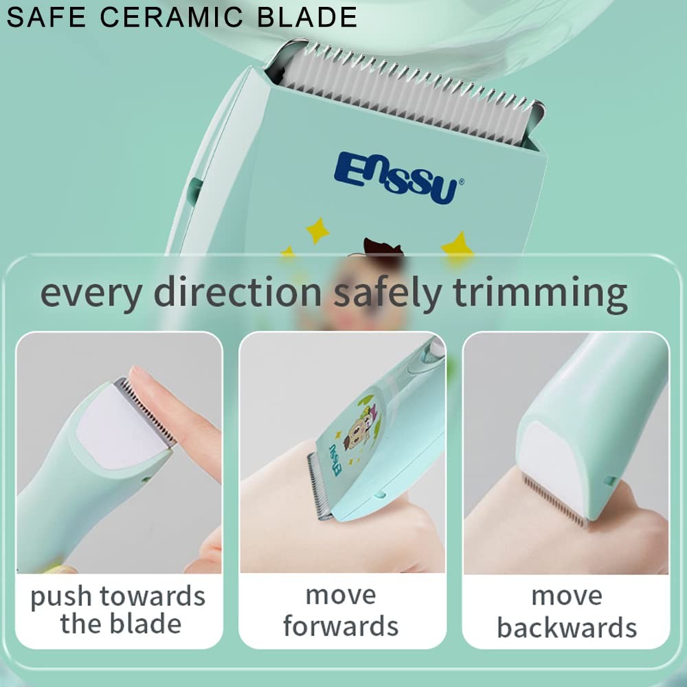 ENSSU Baby Hair Clippers Lower Noise Hair Clippers for Kids/Children