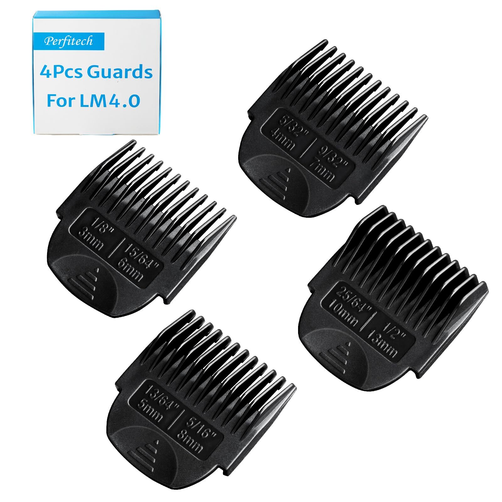 2 Pack Clipper Guards Combs Fit for Manscaped The Lawn Mower 4.0 Groin Hair