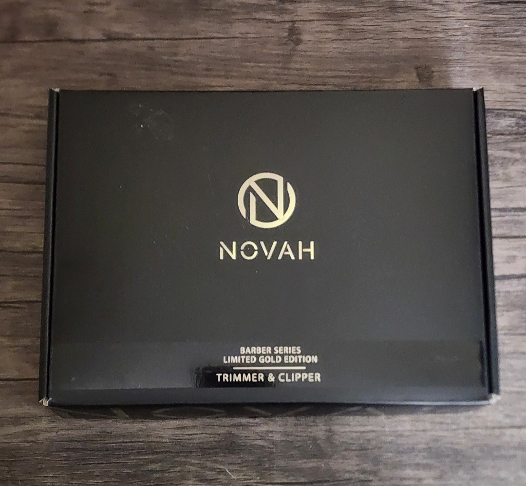 Novah Professional Hair Clippers & Trimmer Set For Men, Haircut Fading Kit, Gold