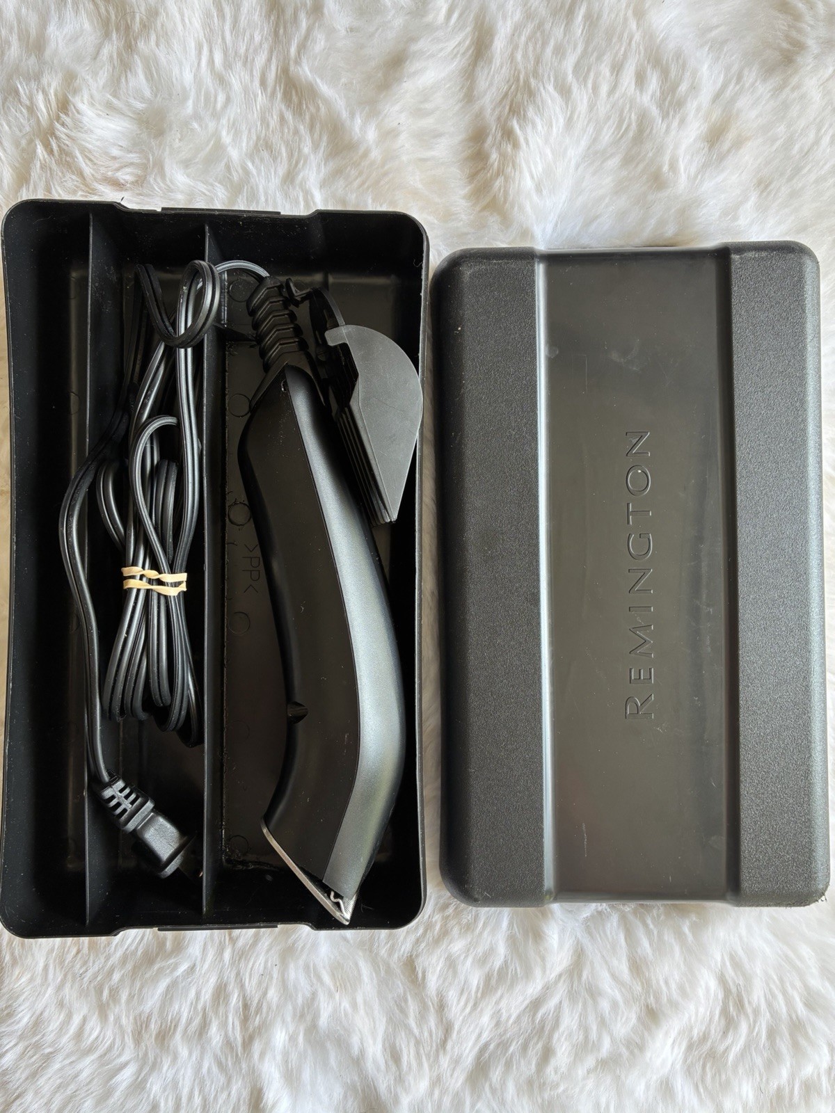 Remington Corded Electric Hair Clipper Kit w/ Case, Power Cord & Guards