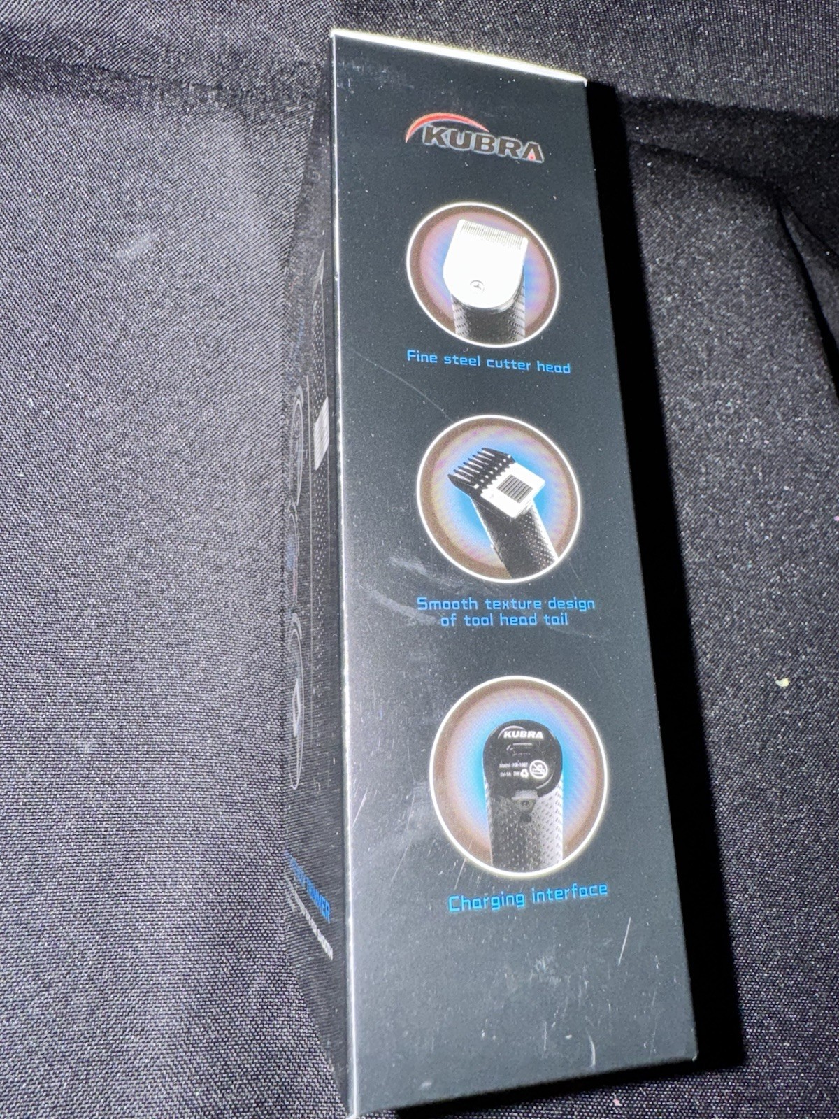 Free Shipping – KUBRA KB-1057 Rechargeable Hair Clipper, Black, 3-11mm Guards