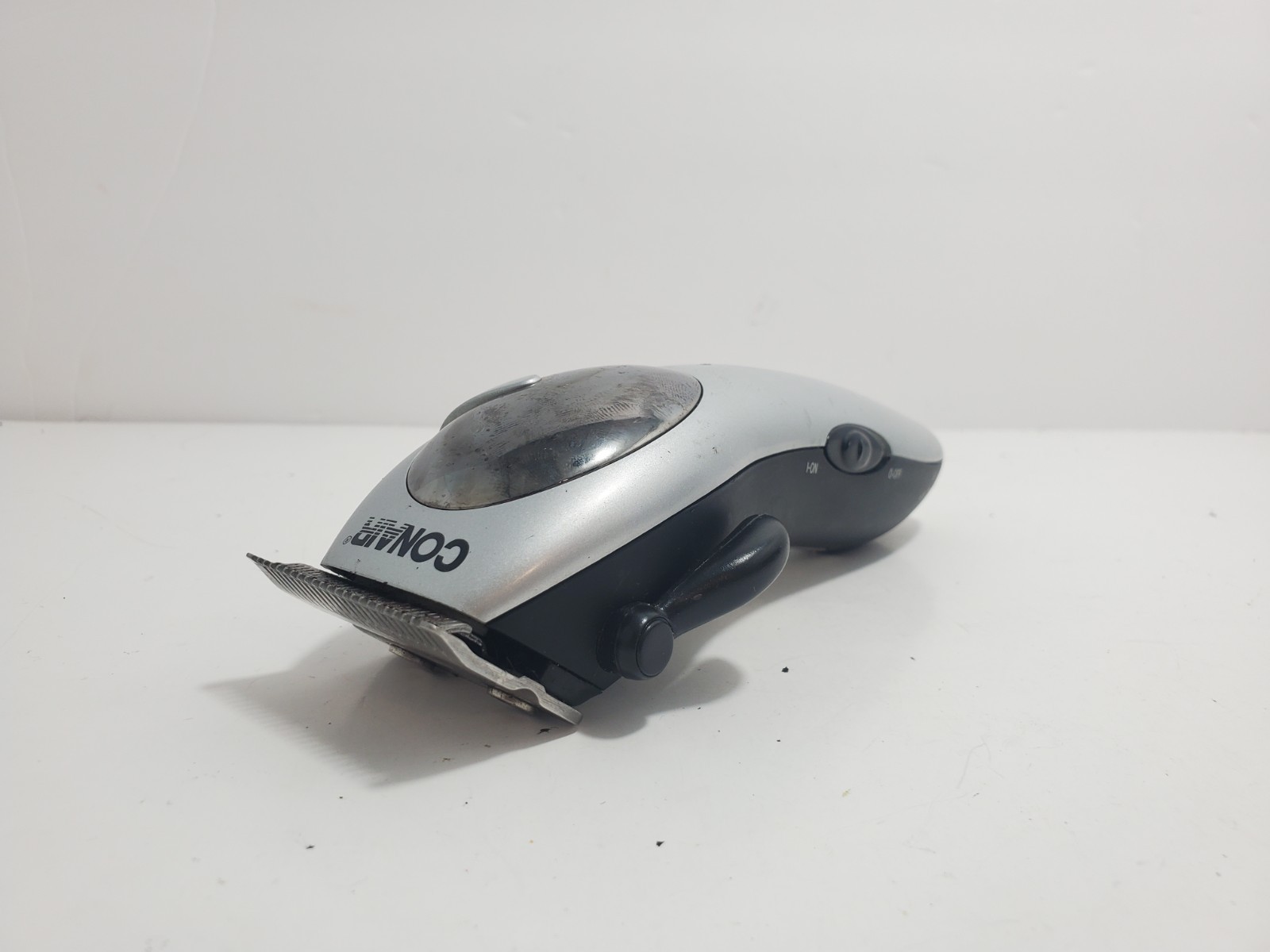 Conair HC318E Cordless Rechargeable Hair Clipper Trimmer Silver NO Charger