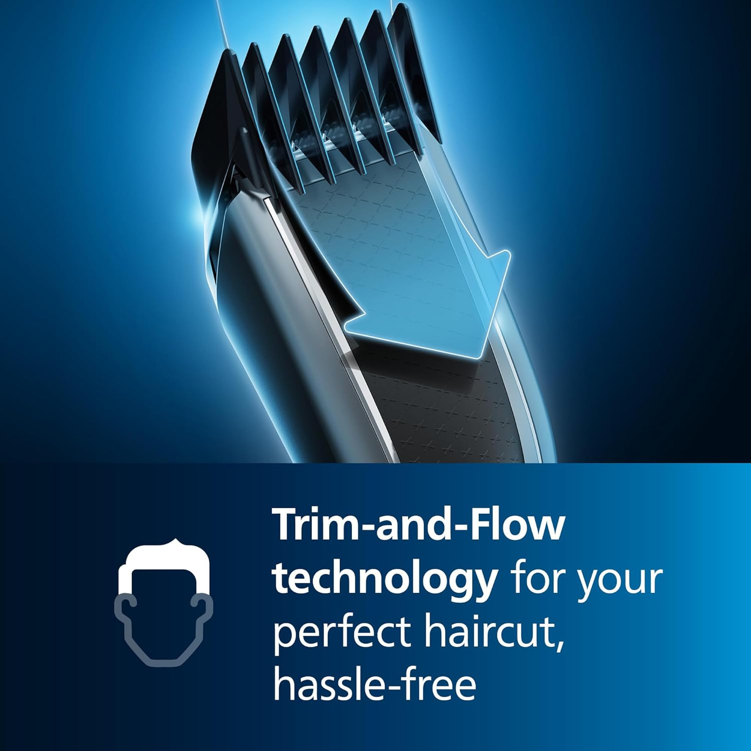 Norelco Philips Hair Clipper 7000 Series, Hair and Beard Trimmer, Precision Dial