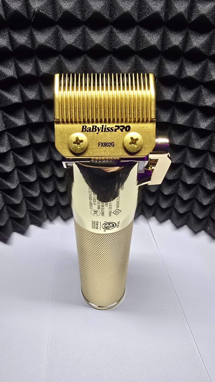 BaBylissPro GOLDFX Metal Lithium Clipper FX870G (Open/Unused)