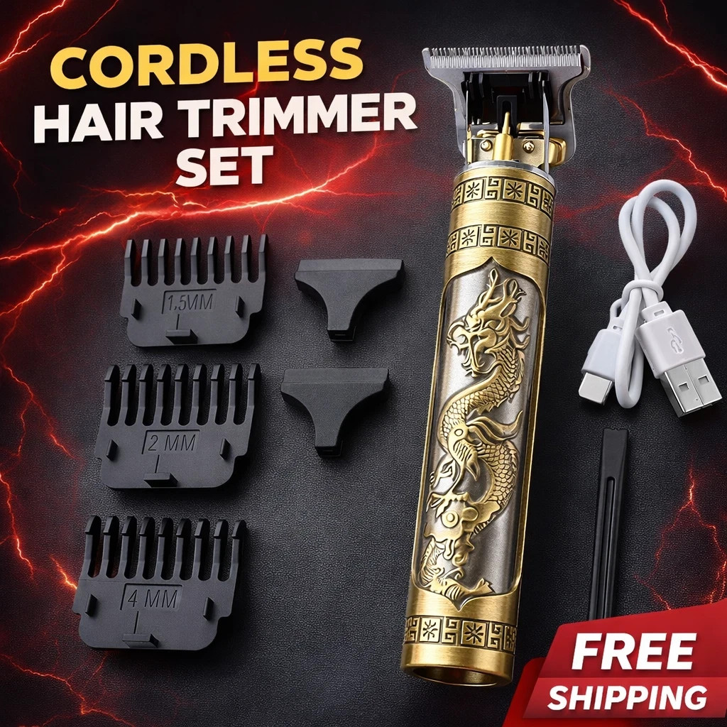 Vintage T9 Barbeador Dragon Beard Hair Trimmer Cutter Machine for Men