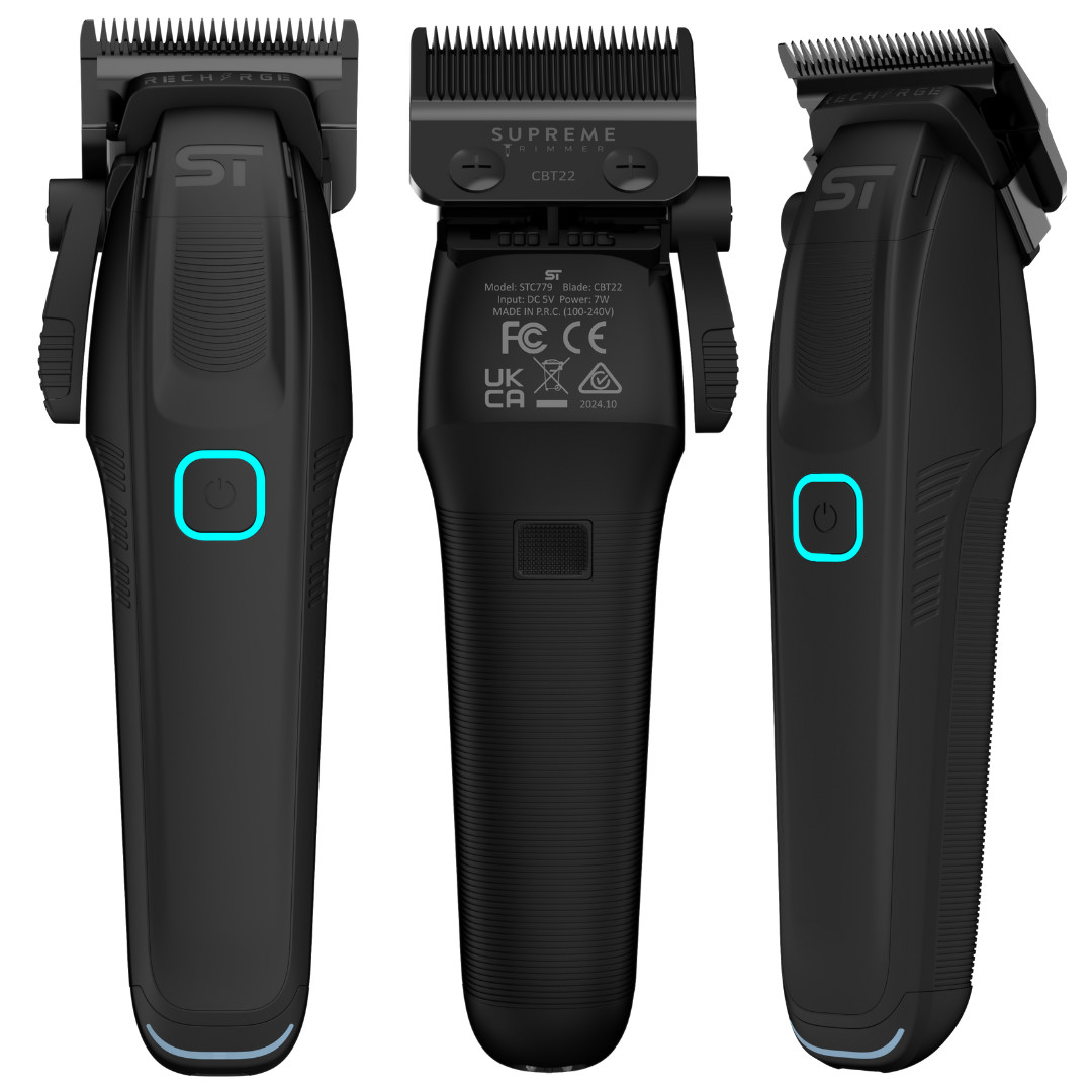 Product image Supreme Trimmer Recharge Clipper w/ DLC Taper Blade STC779 | Black