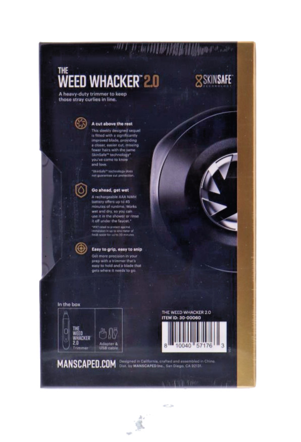 Manscaped The Weed Whacker 2.0 Electric Nose & Ear Hair Trimmer