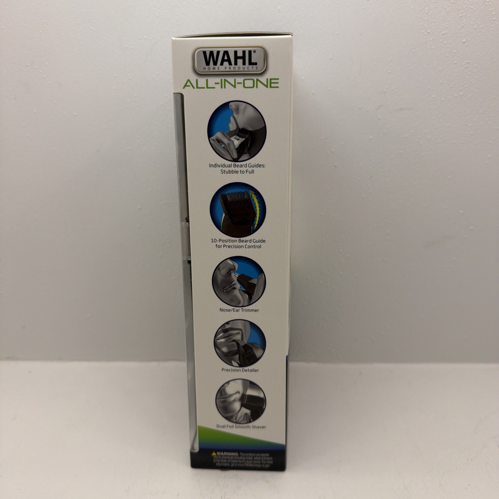 Wahl Lithium Ion All-in-One Men’s Trimmer, Beard Nose Hair Grooming Kit 9888-600