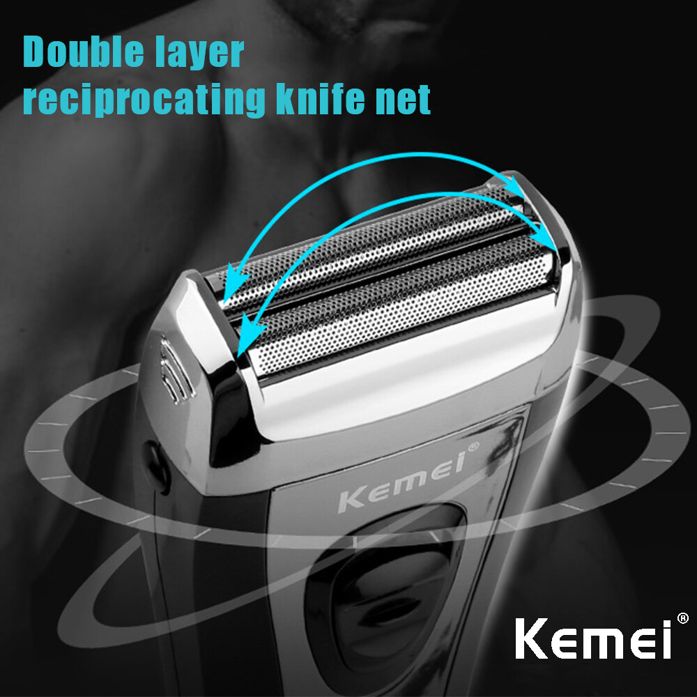 NEW Mens Electric Shaver USB Rechargeable Bald Head Rotary Beard Shaving Trimmer