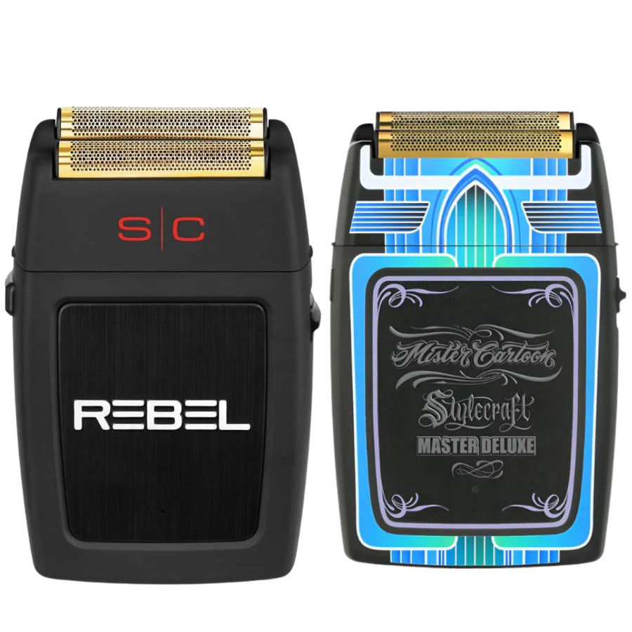 StyleCraft Rebel Super Torque & Rebel Master Cartoon Limited Edition Shaver Pack