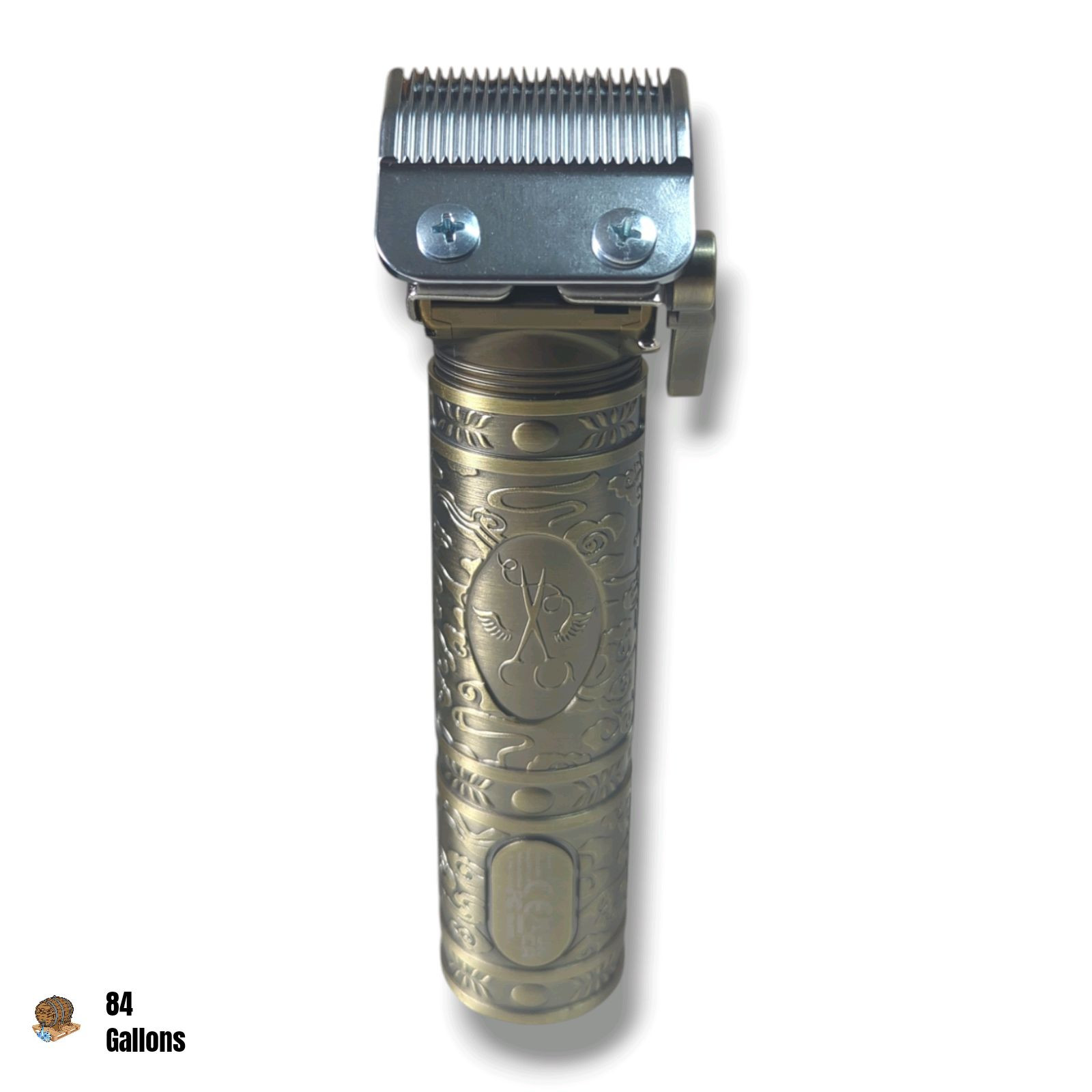 DUMITE 740 – 29 pcs Cordless Professional Men’s Grooming Set (Bronze/Gold)