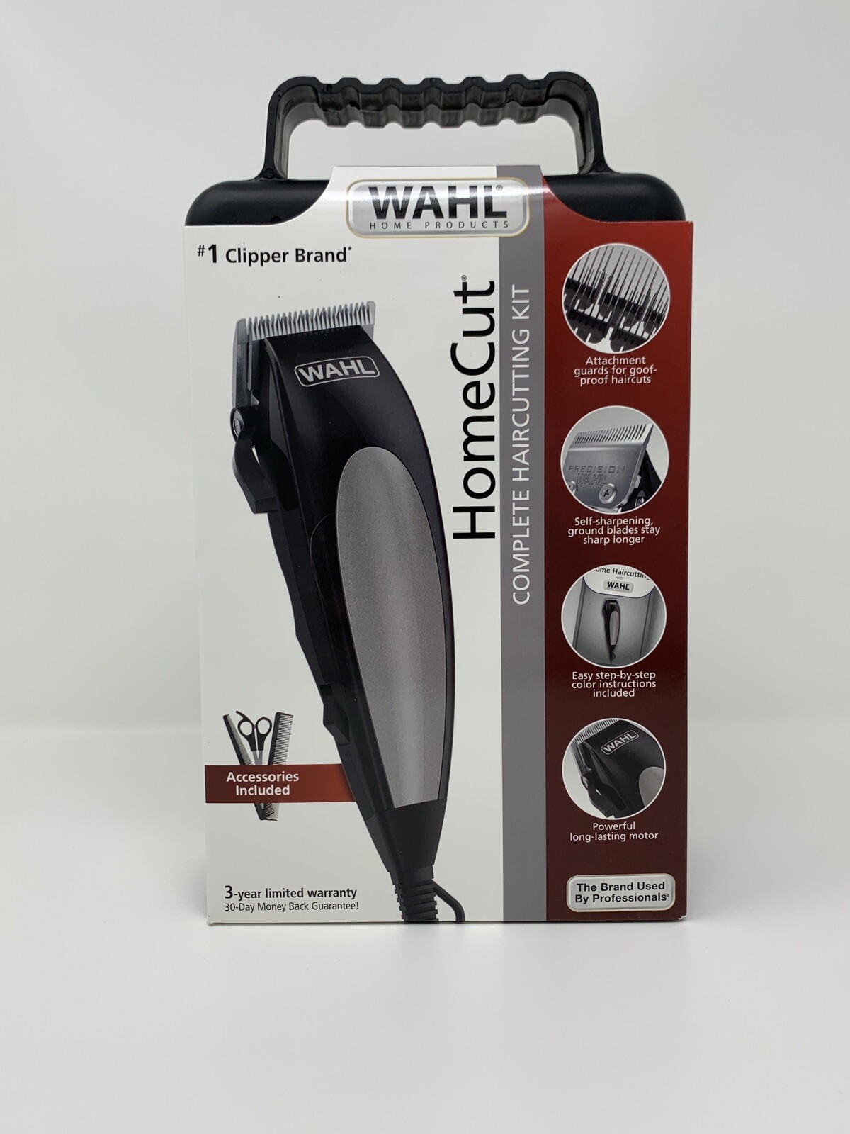 Wahl HomeCut Professional Complete Hair Cutting Clipper Kit Trimmer, Men/Women