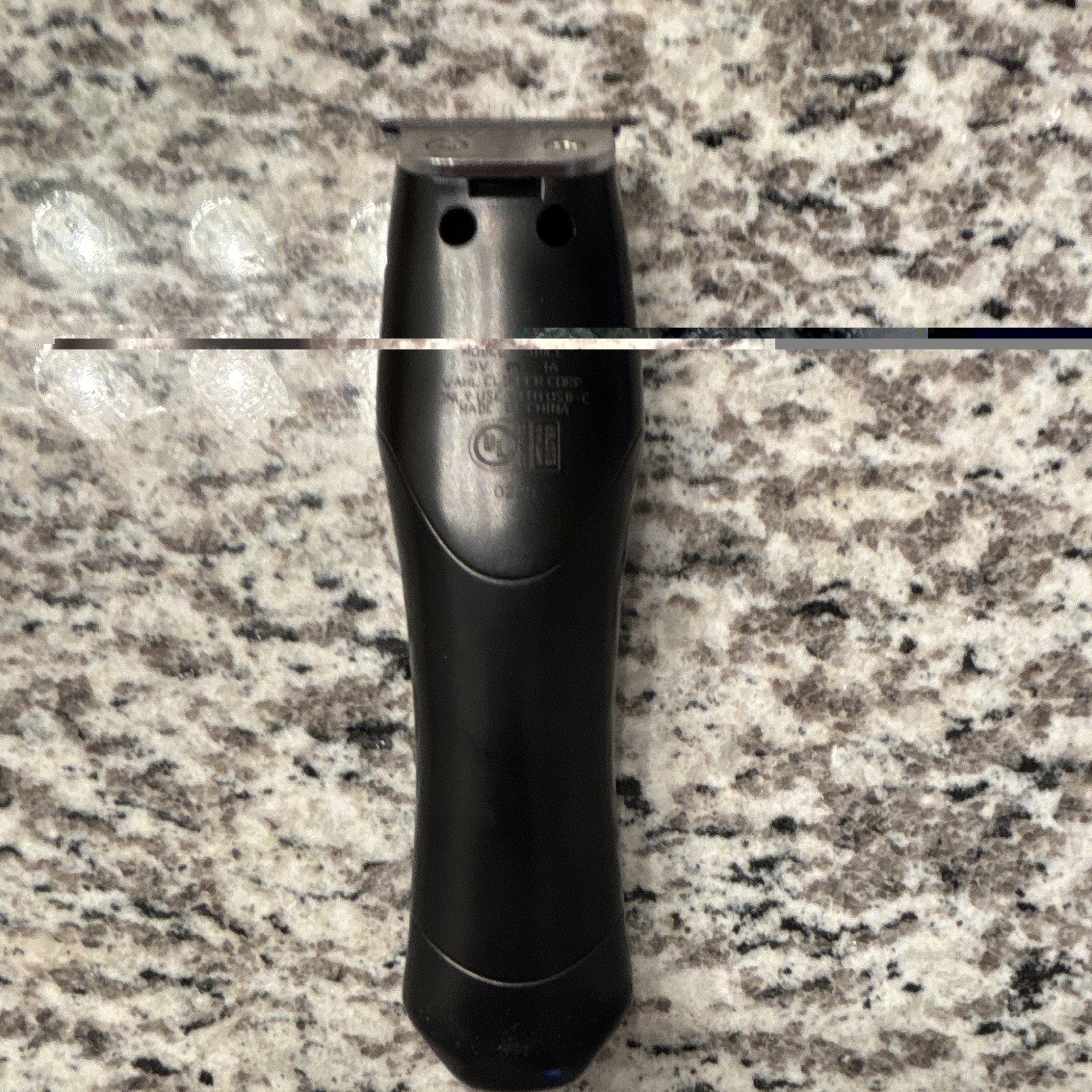 Wahl Launch Cordless T-Blade Trimmer for Face & Head, Black/Silver Come WITH BOX