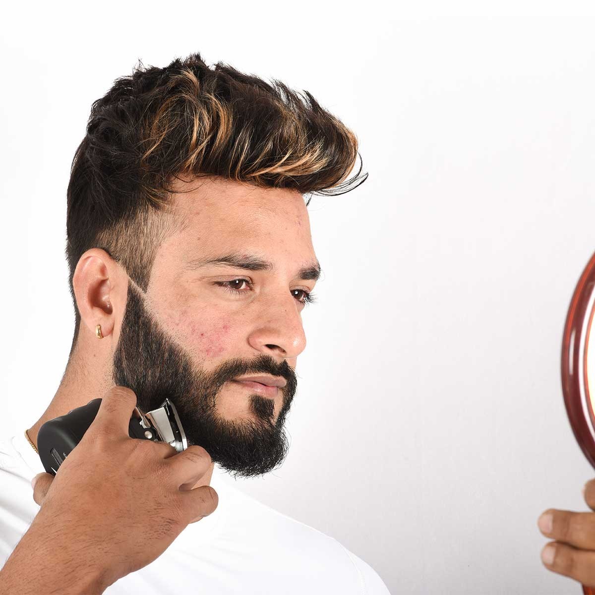 Beast Clipper PRO | Electric Hair Clipper for Head, Beard, and Mustache | 8 Comb