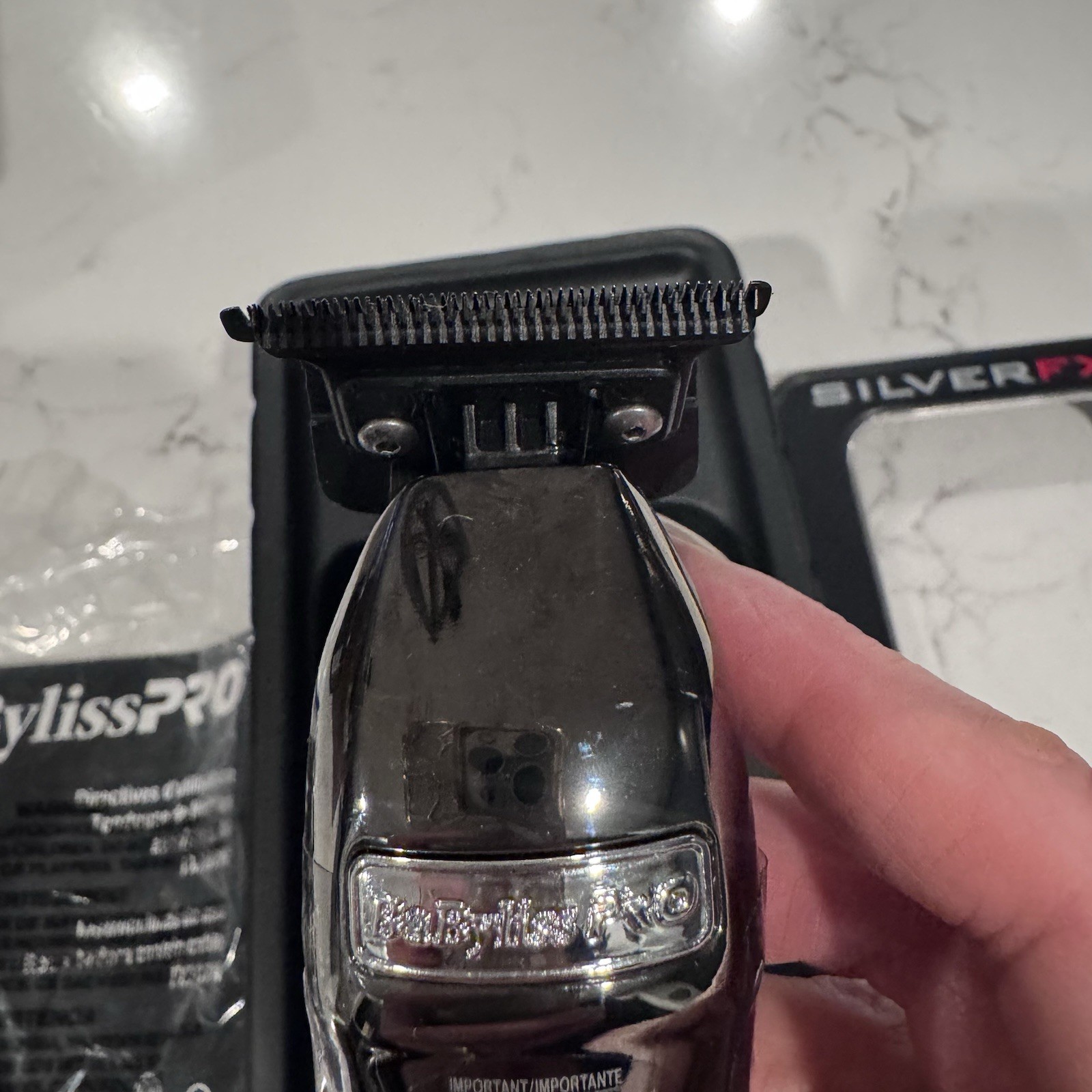 BaByliss Pro SilverFX+ Metal Lithium Outlining Trimmer