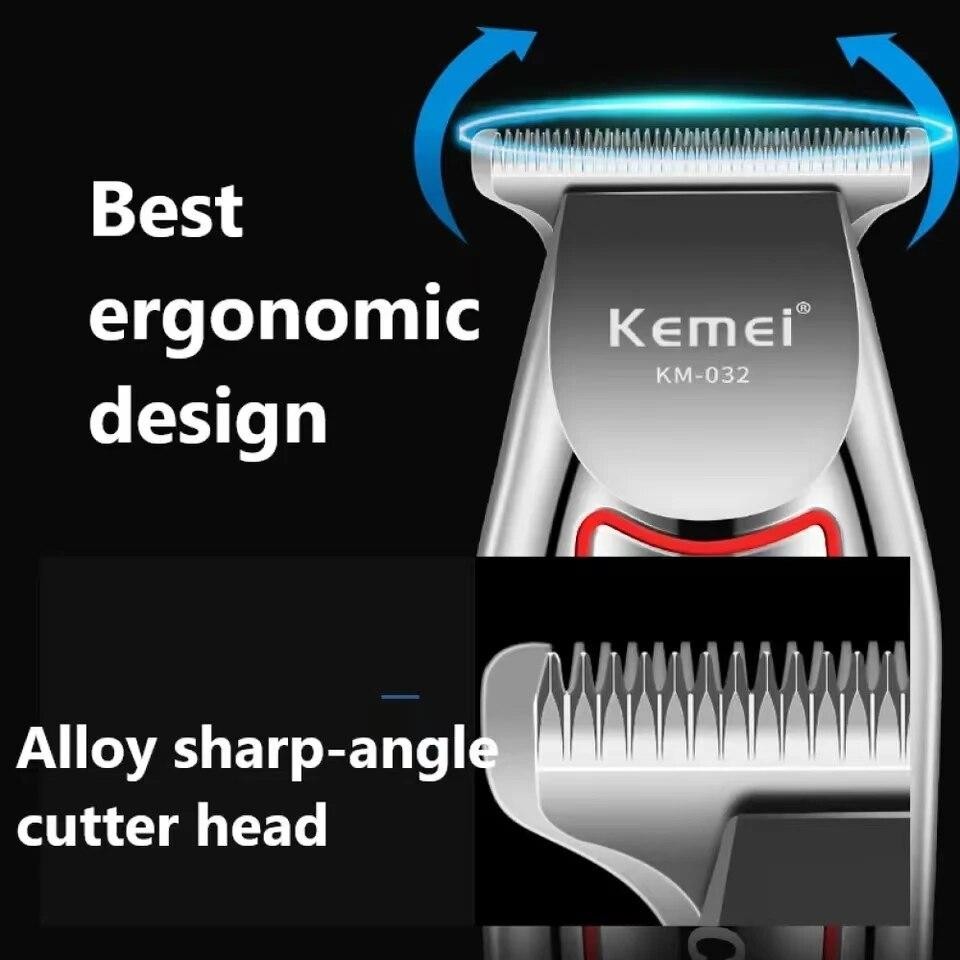 Kemei Profession Hair Trimmer Electric Beard Trimmer for Men Hair Clipper Hair C