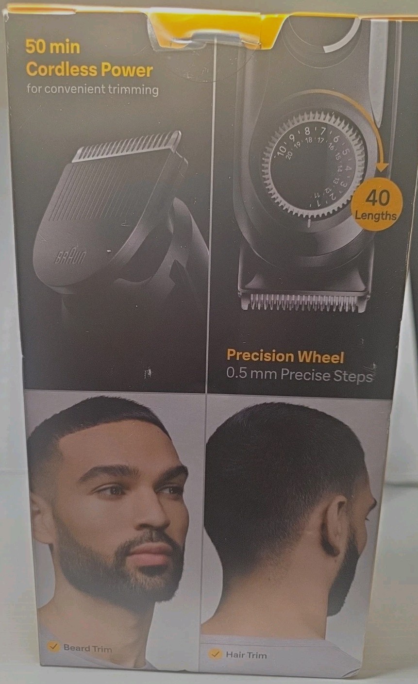 Braun All-in-One 3 Trimmer 8in1 Beard & Hair Trimmer Kit NEW!