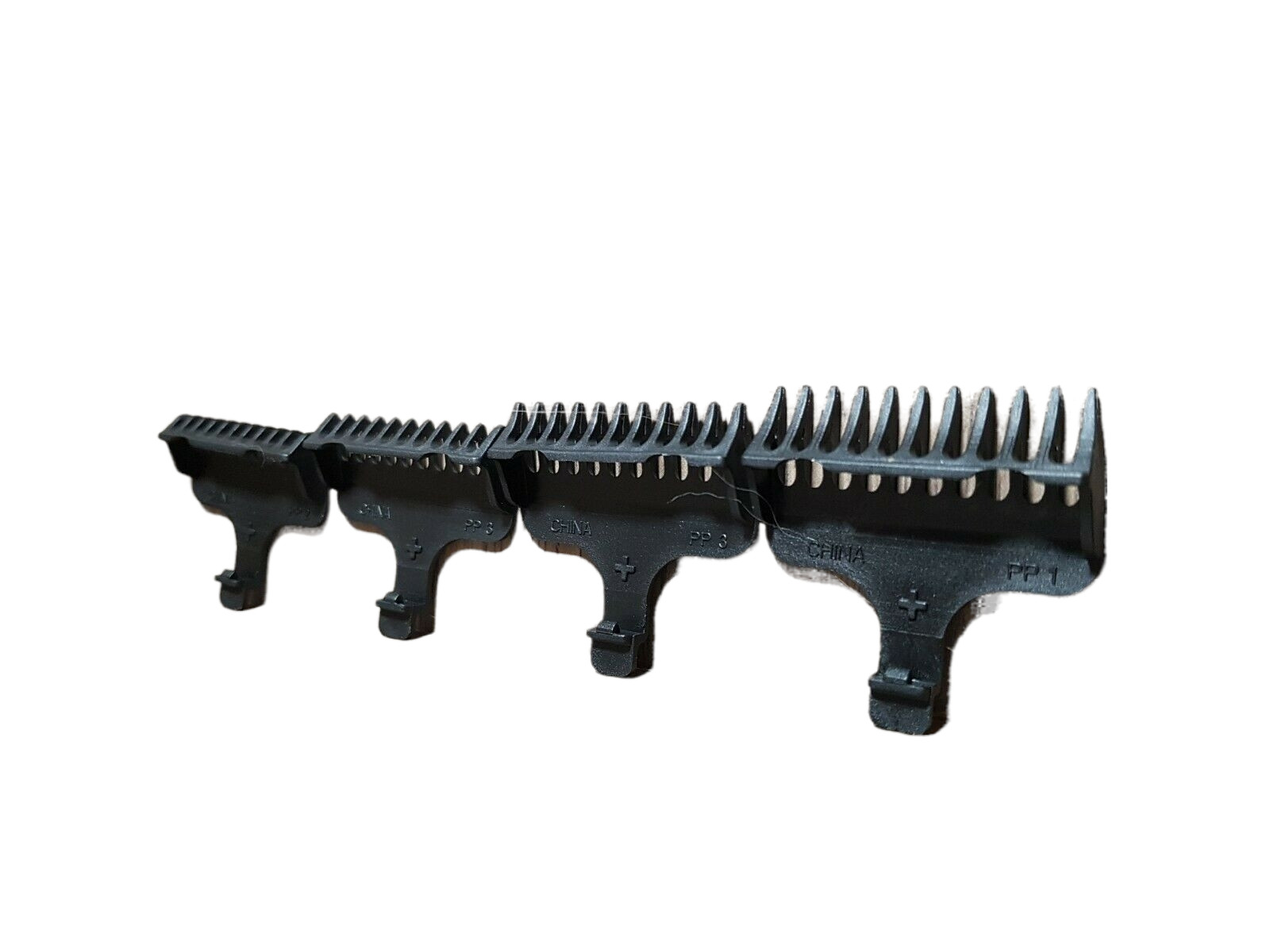 Wahl Trimmer Lithium Ion Beard Stubble Guide Comb Set 1/16-1/4 T Blade #1/2-#2