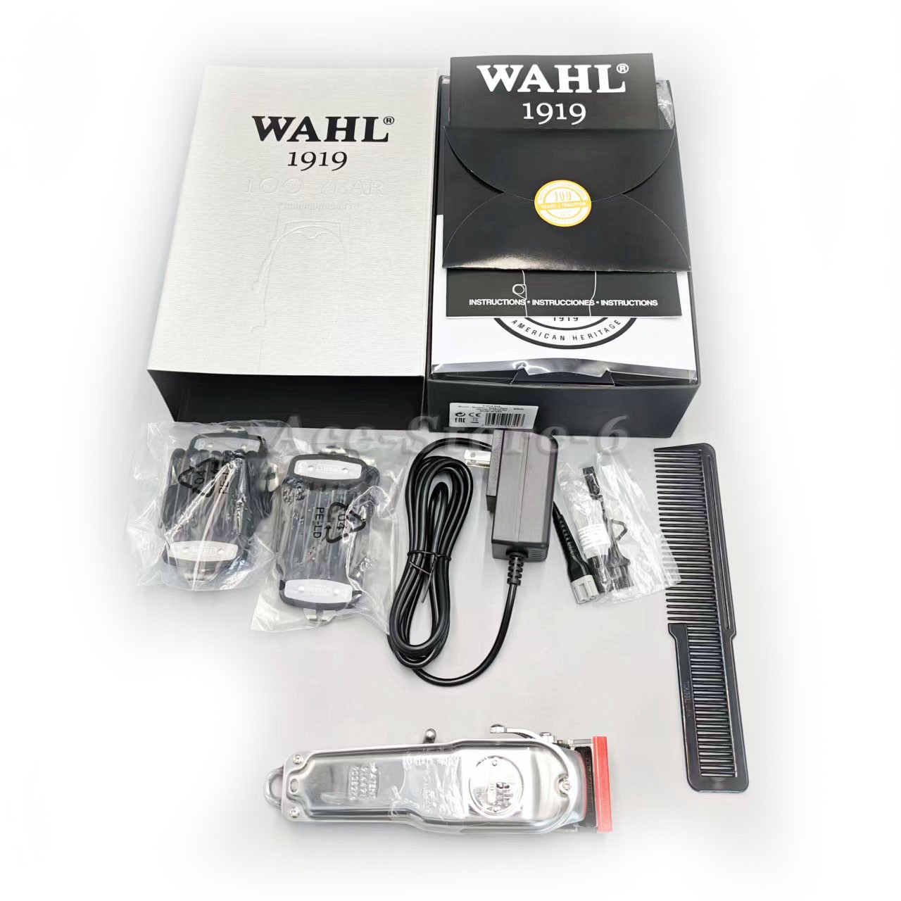 Wahl 100 Year Anniversary 1919 Limited Edition Clipper Set Metal Cordless CA