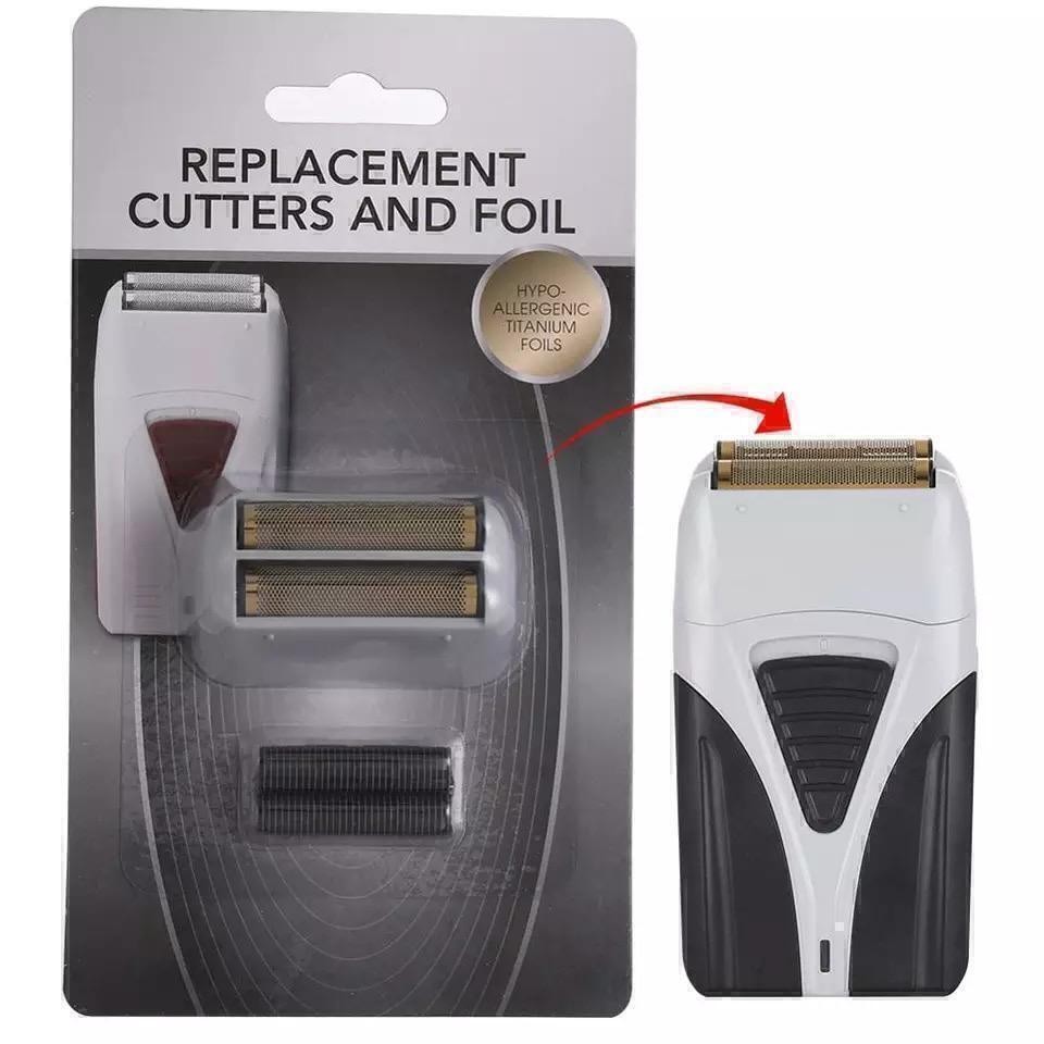 1P Andis Shaver Replacement Foil Head Cutters Set & Gold Titanium Foil TS-1 TS-2