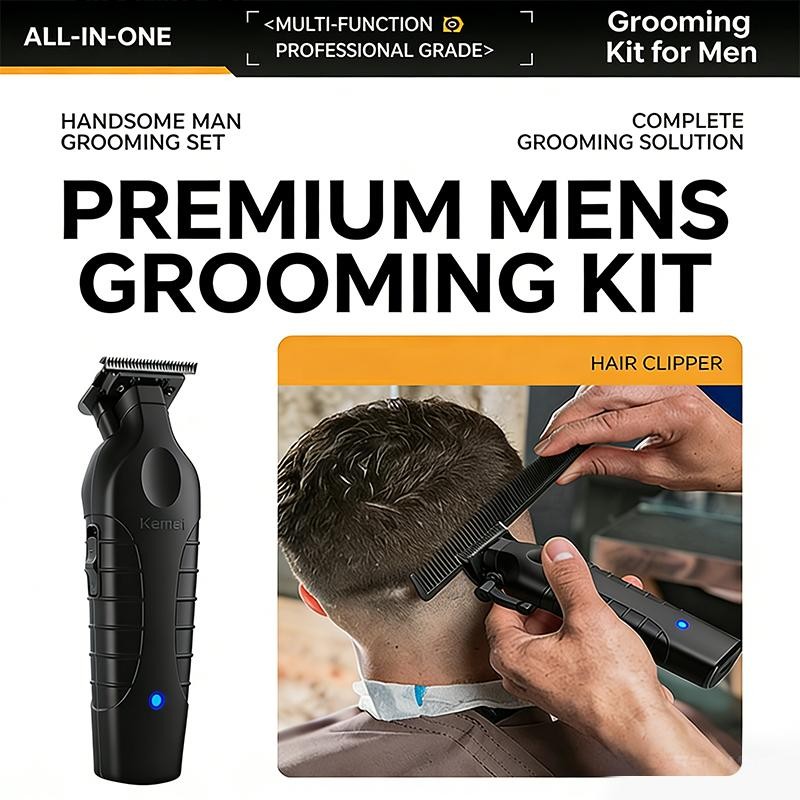 2-in-1 Kemei Hair Clipper Set KM-2299 Electric Trimmer for Men